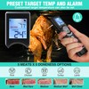HAUSHOF Instant Read Meat Thermometer Digital, High Accuracy Cooking Thermometer,