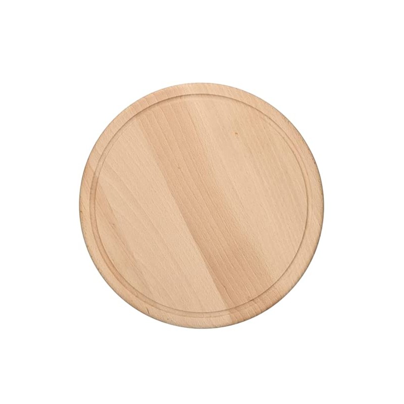 teemando® Chopping Board with Juice Groove Made of Wood, 25