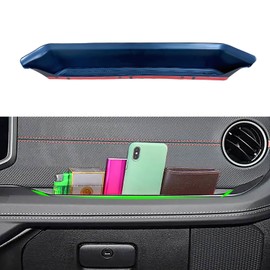 LIUQING Grab Bar Tray Storage Organizer for 2024 2025 Jeep Wrangler JL JLU 4XE Rubicon Sahara & Jeep Gladiator JT, Passenger Side GrabTray Storage Box，Interior Accessories, Black