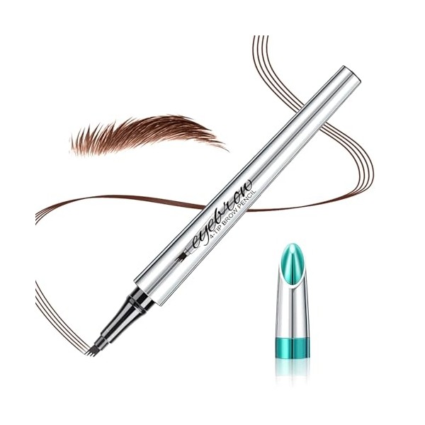 Eyebrow Pencil Eyebrow Microblading Pen with Eyebrow Brush - Precise