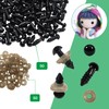 TOAOB 50pcs Plastic Safety Eyes with Washers for Crochet Craft