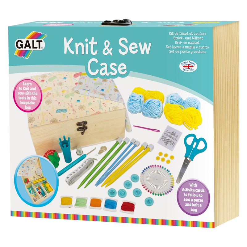 Galt Knit & Sew Kit - Fun Introduction to Sewing