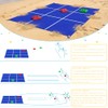 Giant Tic Tac Toe Bean Bag Toss Outdoor Games Double-Sided