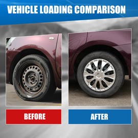 Winjet 15 Inch Hubcaps [Only Fit Iron Hub - Steel Wheel] Universal Wheel Rim Cover (Set of 4) Hub Caps Replacement for Car Truck SUV (15 Inch, Chrome)