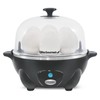Elite Gourmet Easy Electric 7 Egg Capacity Cooker, Poacher, Omelet