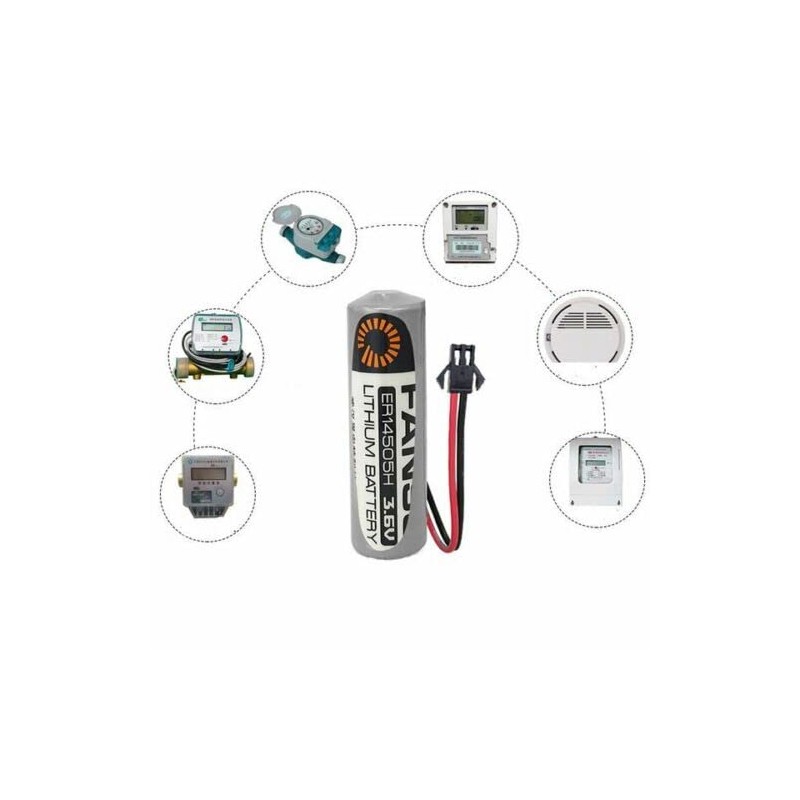 ER14505H Battery AA ER14505 Battery 2700mAh 3.6V Non-Rechargeable Battery with
