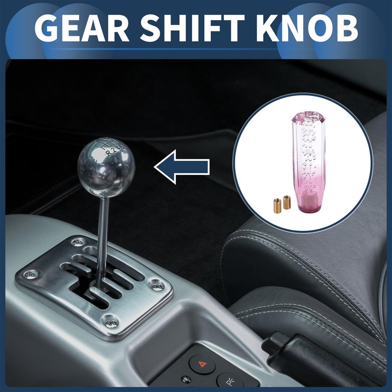 INFINAUTO Car Shift Knob 15cm Universal Automatic and Manual Car