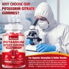 Potassium Citrate 1200mg Gummies - Chewable Supplement to Support Muscle