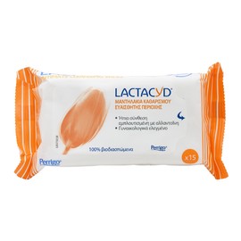 Lactacyd Wipes 15 pieces