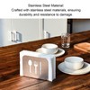 Napkin Holder Napkin Dispenser Stainless Steel Minimalist Compact Easy Maintenance