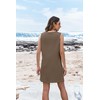 Summer Sundress for Women Graphic Mini Tank Dress Sleeveless Beach