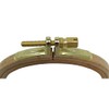 Nurge Premium Beech Wood Gold Clasp Embroidery Hoop 8mm (100mm