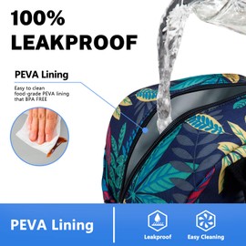 AOSBOS Insulated Lunch Bag 12L Large Capacity for Women Men Insulated Lunch Bag Waterproof Grey