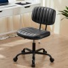 FCJ Modern Lift Chair 360degrees Rolling Swivel PU Leather PVC