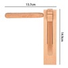 Bohue Wooden Spinning Ratchet Orff Percussion Instrument Handheld Noisemakers Educational