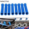 8pcs 2500° Spark Plug Wire Boots Heat Shield Cover Wire