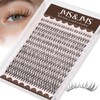 Natural Lash Clusters Wispy Eyelash Extensions Invisible Thin Band