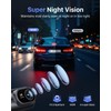 CIEVIE Dash Cam Front 4K-1.5" IPS Display+5GHz WiFi+64G Card, 360°