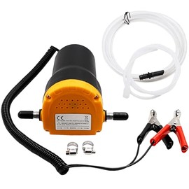 Electric Oil Extraction Pump, Diesel Pump Oil Pump 12 V, Suction Pump, Oil Pump Suction Pump, Diesel Pump Fuel Pumps, Fuel Transfer Pump with Pipes for Boat, Truck, Motorhome, Car & Motorcycle