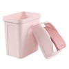 Minekkyes Bote de basura de 10L, bote de basura plástico