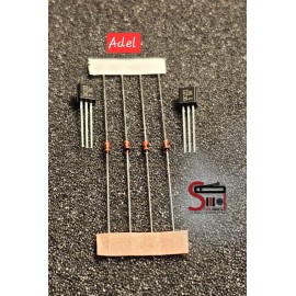 Sony ICF-2010 ICF-2001D LOT 2 2SK152-3 TRANSISTORS Made In Japan + 4Vishay Diode