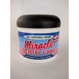 Miracle Dental Care Tooth Powder All Natural Herbs 85g
