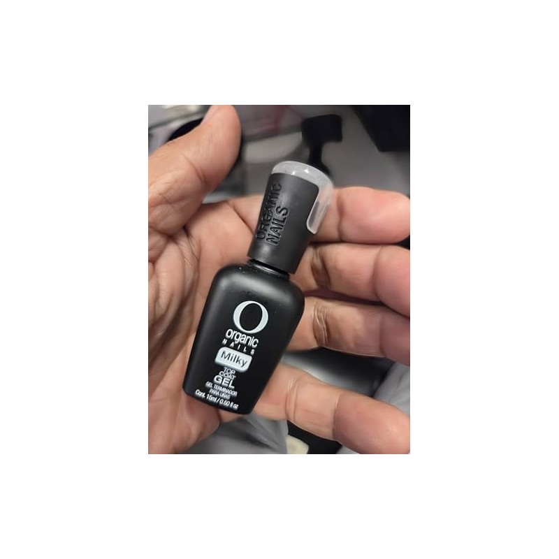 Gel Milky Top Coat By Organic Nails