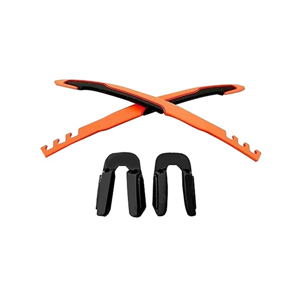 Oakley Jawbreaker Earsock Kit Sunglass Accessories,One Size,Matte Orange