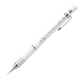 Zebra Mechanical Pencil, Tect 2way Light, 0.5mm, White (MA42-W)