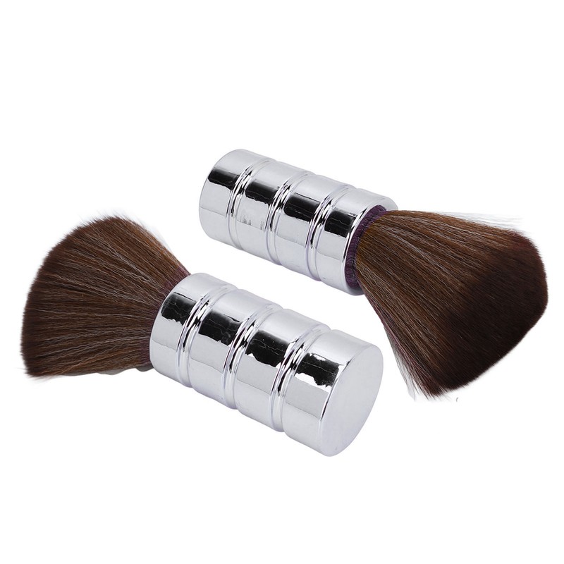 Barber Neck Duster Brush Soft Gentle Electroplating Process Professional Neck