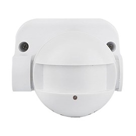 HUBER Motion 60HF Radar Motion Sensor 180° Indoor/Outdoor Motion Sensor IP44 I 230 V Motion Sensor LED Suitable for Vertical Adjustable White