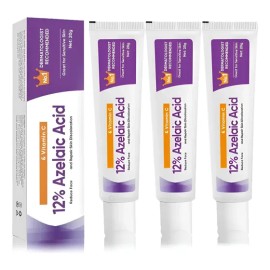 Crema Ácido Azelaico Suero Facial Ácido Azelaico 12%-3pcs
