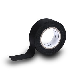 Borcolit Wiring Harness Tape High Temp Self-Adhesive Cloth Tape for Automotive Electrical Wrap Protection Insulation Cable Fixed （1 Inch x 50 Ft 5Rolls）