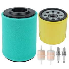 32-083-13-S Air Filter Tune Up Kit Compatible with Kohler 7000 Series Pro KT725 KT735 KT740 KT745 EKT750 22HP-26HP Engines Lawn Mower, Includes 5205002 Oil Filter, 2 Spark Plugs, 2 Fuel Filters