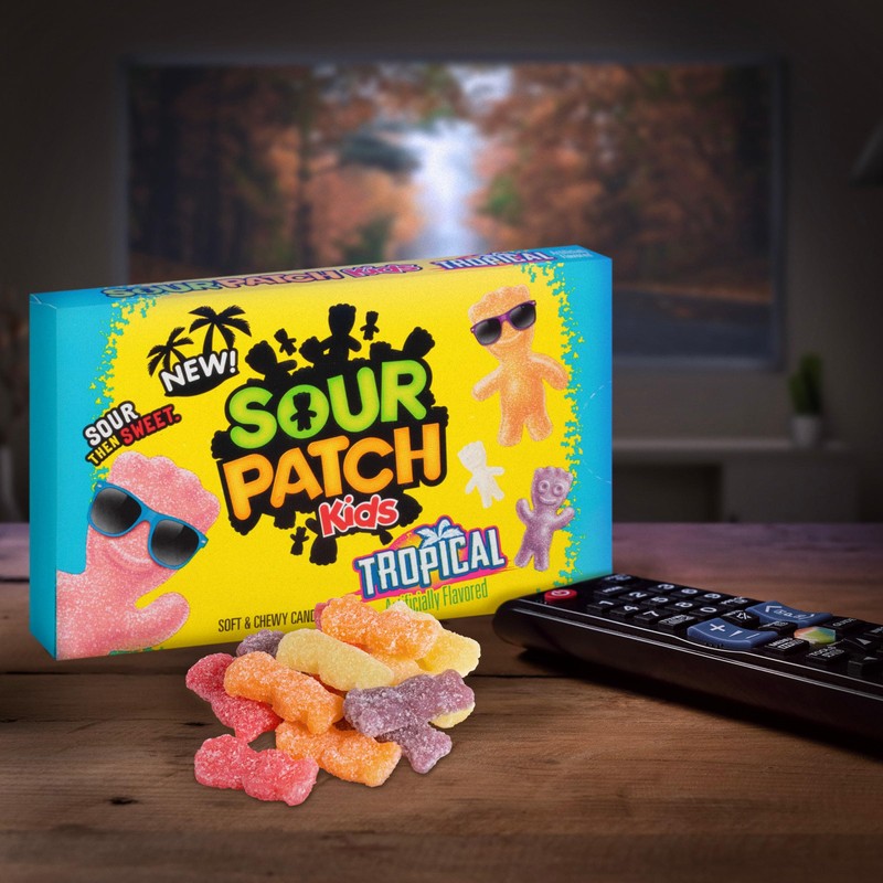SOUR PATCH KIDS Tropical Soft & Chewy Gummy Candy, 3.5