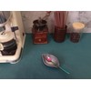 Coffee Spoon and Rest for Coffee Bar Accessories, Leaf Small