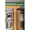 4smile Door Hooks Inside Made of Stainless Steel, Set of