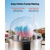 VEVOR Cotton Candy Machine Cover 21 Inch, Acrylic Dome Bubble