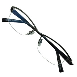 [OTC.web] 002MN Blue Light Cut Date Glasses, Men's, Stylish, Metal, Nairole, Little Evil, Gunmetal GM
