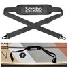 Scrabo Heavy Duty Paddleboard SUP Shoulder Carry Strap Weatherproof Black