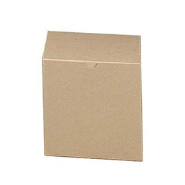 SSWBasics Kraft Gift Boxes - 6"L x 6"W x 6"D - Case of 100