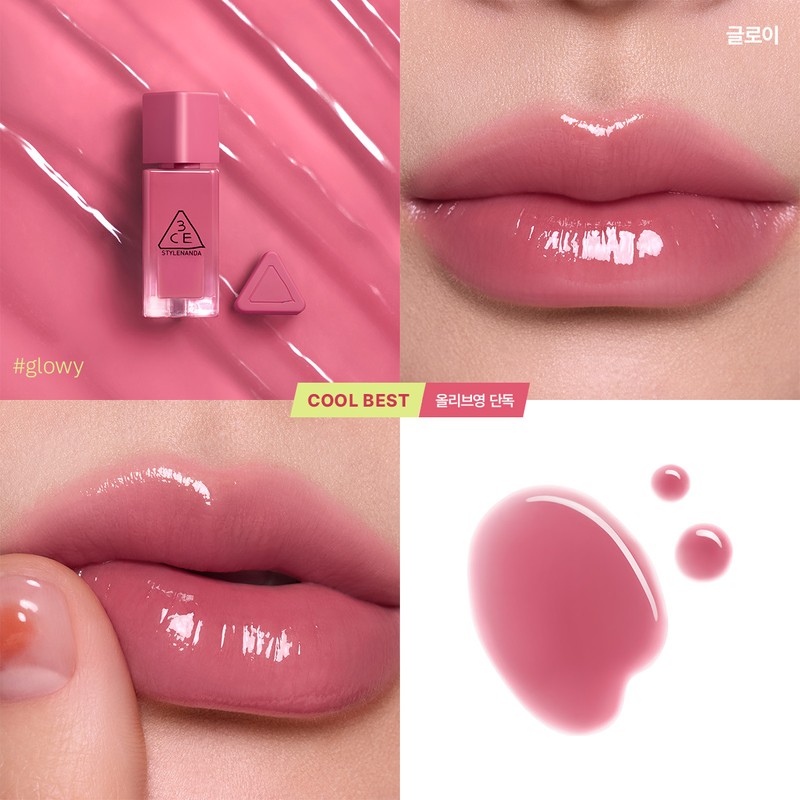 3CE Gummy Oil Tint (11 Colors) - 03 Glowy