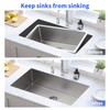 Foozet Undermount Sink Brackets, 28-39.5″Adjustable Undermount Sink Support Brackets, Stainless
