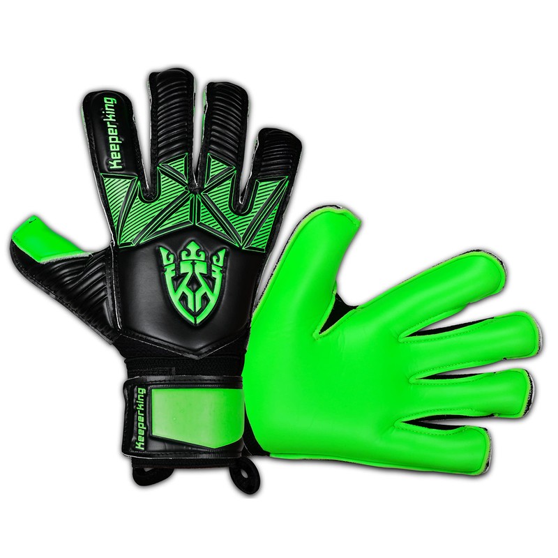Keeperking Goalkeeper Gloves Children Youth Adults Football Gloves without Fingersave