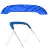 Boots Bimini Top Storage Boat Cover for 3 Bow Support