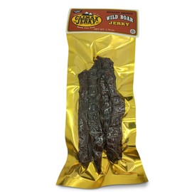 Climax Jerky BEST Premium Natural Style Kippered Cut Nice and Thick Strips 1.75 OZ. Wild Boar Jerky - High Protein - Low Carbs - Buy Multiple Packs & Save! (Wild Boar 20 Pack)