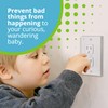 Self-Closing Electrical Wall Outlet Covers for Baby Proofing, Premium Plastic,