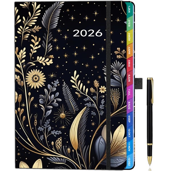 2026 A5 Weekly to View Planner (Jan 2026 - Dec