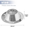 Relioky RV Table Base 2PCS - Aluminum Pedestal Table Base