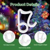Christmas Light Clips Hooks, 50 PCS Gutter Hooks for Outdoor